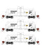 Athearn Genesis GN15324 N Scale 13,000 Gallon Acid Tank Car Procor "White" PROX 3 Pack