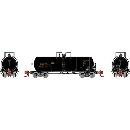 Athearn Genesis GN15326 N Scale 13,000 Gallon Acid Tank Car "Black" UTLX 13833