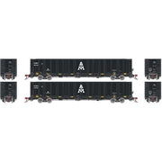 Athearn Genesis GN6720 N Scale NSC 6000 Gondola with Load AIMX 2 Pack #1