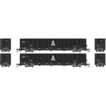 Athearn Genesis GN6720 N Scale NSC 6000 Gondola with Load AIMX 2 Pack #1