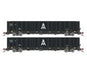 Athearn Genesis GN6720 N Scale NSC 6000 Gondola with Load AIMX 2 Pack #1