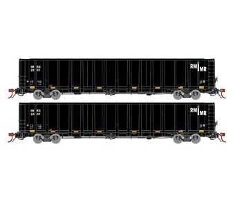 Athearn Genesis GN6724 N Scale NSC 6000 Gondola with Load IMRX 2 Pack #1