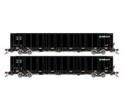 Athearn Genesis GN6728 N Scale NSC 6000 Gondola with Load TLPX 2 Pack #1