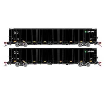 Athearn Genesis GN6728 N Scale NSC 6000 Gondola with Load TLPX 2 Pack #1