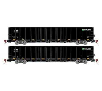 Athearn Genesis GN6729 N Scale NSC 6000 Gondola with Load TLPX 2 Pack #2
