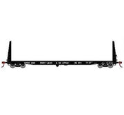 Athearn HO Scale 17237 60' Bulkhead Flatcar Spokane Portland & Seattle SP&S 35011