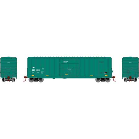 Athearn HO 18677 50' FMC 5327 Boxcar Canadian Pacific CP 224220