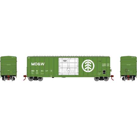 Athearn HO 18679 50' FMC 5327 Boxcar Minnesota Dakota & Western MDW 8047