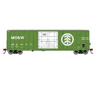 Athearn HO 18679 50' FMC 5327 Boxcar Minnesota Dakota & Western MDW 8047