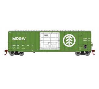 Athearn HO 18680 50' FMC 5327 Boxcar Minnesota Dakota & Western MDW 8056
