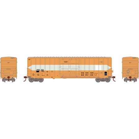 Athearn HO 18685 50' FMC 5327 Boxcar Quebec-Gatineau Railway QGRY 77101