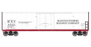 Athearn HO 76117 50' Youngstown Plug Door Boxcar Manufacturers Railway MRS 4069