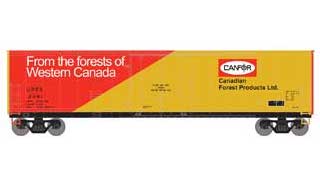 Athearn HO 76125 50' Youngstown Plug Door Boxcar Canfor USEX 2061