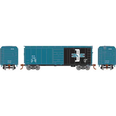 Athearn HO 7617 40' Superior Door Boxcar Boston and Maine B&M 76498