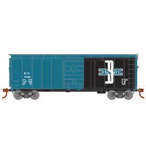 Athearn HO 7617 40' Superior Door Boxcar Boston and Maine B&M 76498