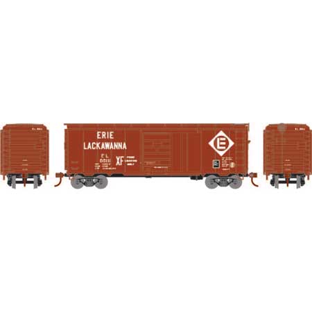 Athearn HO 7626 40' Superior Door Boxcar Erie Lackawanna EL 88111