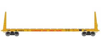 Athearn HO 90562 60' Bulkhead Flatcar Union Pacific UP 215513