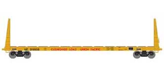 Athearn HO 90563 60' Bulkhead Flatcar Union Pacific UP 215555