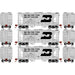 Athearn HO Scale 15417 PS-2 2003 Covered Hopper Burlington Northern BN 3 Pack