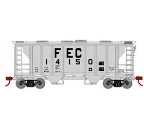 Athearn HO Scale 15419 PS-2 2003 Covered Hopper Florida East Coast FEC 14150