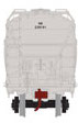 Athearn HO Scale 15497 ACF 2970 2 Bay Covered Hopper Norfolk Southern NS #235191