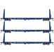 Athearn HO Scale 17223 60' Bulkhead  Flatcar Texas Oklahoma & Eastern TOE 3 Pack