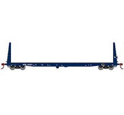 Athearn HO Scale 17224 60' Bulkhead  Flatcar Montana Rail Link MRL 62001