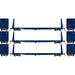 Athearn HO Scale 17226 60' Bulkhead  Flatcar Montana Rail Link MRL 3 Pack