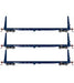 Athearn HO Scale 17226 60' Bulkhead  Flatcar Montana Rail Link MRL 3 Pack