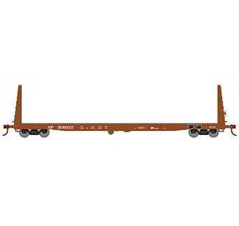 Athearn HO Scale 17233 60' Bulkhead Flatcar Southern Pacific SP 509322