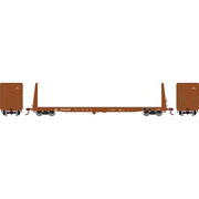 Athearn HO Scale 17234 60' Bulkhead Flatcar Southern Pacific SP 509453