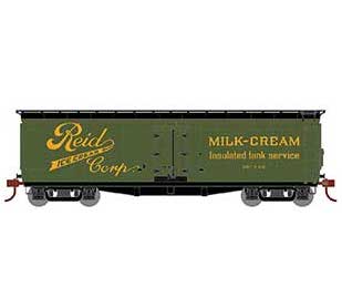 Athearn HO Scale 84713 40' Pfaudler Milk Car Reid Ice Cream RICX 102