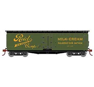 Athearn HO Scale 84715 40' Pfaudler Milk Car Reid Ice Cream RICX 107