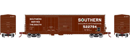 Athearn HO Scale 89545 50' Combo Door Boxcar SOUTHERN #522794