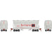 Athearn HO Scale 93451 ACF 2970 2 Bay Covered Hopper Burlington CB&Q 183910
