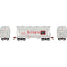 Athearn HO Scale 93452 ACF 2970 2 Bay Covered Hopper Burlington CB&Q 183951