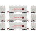 Athearn HO Scale 93453 ACF 2970 2 Bay Covered Hopper Burlington CB&Q 3 Pack