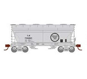 Athearn HO Scale 93457 ACF 2970 2 Bay Covered Hopper Missouri Pacific MP / TP 706021