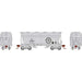 Athearn HO Scale 93458 ACF 2970 2 Bay Covered Hopper Missouri Pacific MP / TP 706021