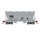 Athearn HO Scale 93460 ACF 2970 2 Bay Covered Hopper Norfolk & Western NW 180402