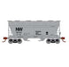 Athearn HO Scale 93461 ACF 2970 2 Bay Covered Hopper Norfolk & Western NW 180423