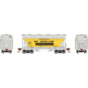 Athearn HO Scale 93939 ACF 2970 2 Bay Covered Hopper ACF Demonstrator ACFX 44503