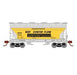 Athearn HO Scale 93939 ACF 2970 2 Bay Covered Hopper ACF Demonstrator ACFX 44503