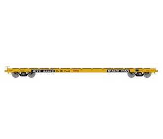 Athearn HO Scale 97064 60' Flatcar Trailer Train "Red Logo" OTTX 92008