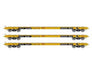 Athearn HO Scale 97065 60' Flatcar Trailer Train "Red Logo" OTTX 3 Pack