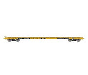 Athearn HO Scale 97067 60' Flatcar Trailer Train "Yellow" OTTX 91305