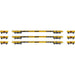 Athearn HO Scale 97068 60' Flatcar Trailer Train "Yellow" OTTX 3 Pack