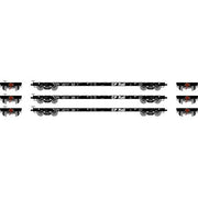 Athearn HO Scale 97077 60' Flatcar Canadian Pacific CP Rail 3 Pack