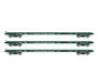 Athearn HO Scale 97080 60' Flatcar British Columbia BCOL 3 Pack