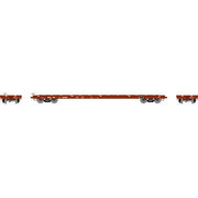 Athearn HO Scale 97081 60' Flatcar BNSF 848908
